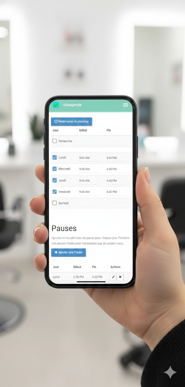 Lien de réservation personnalisé pour Instagram